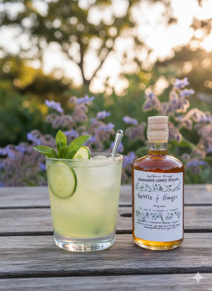 Gourmet cocktail syrups