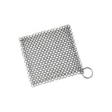 Chainmail Cast Iron Scrubber | Rust-Proof Stainless Steel Cleaner for Cast Iron & Skillets