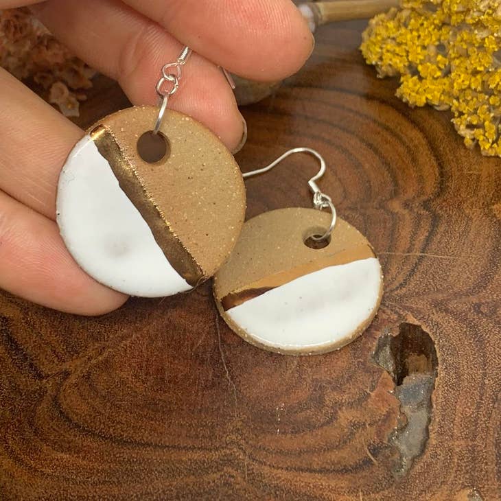 Ceramic Earrings - Dawn