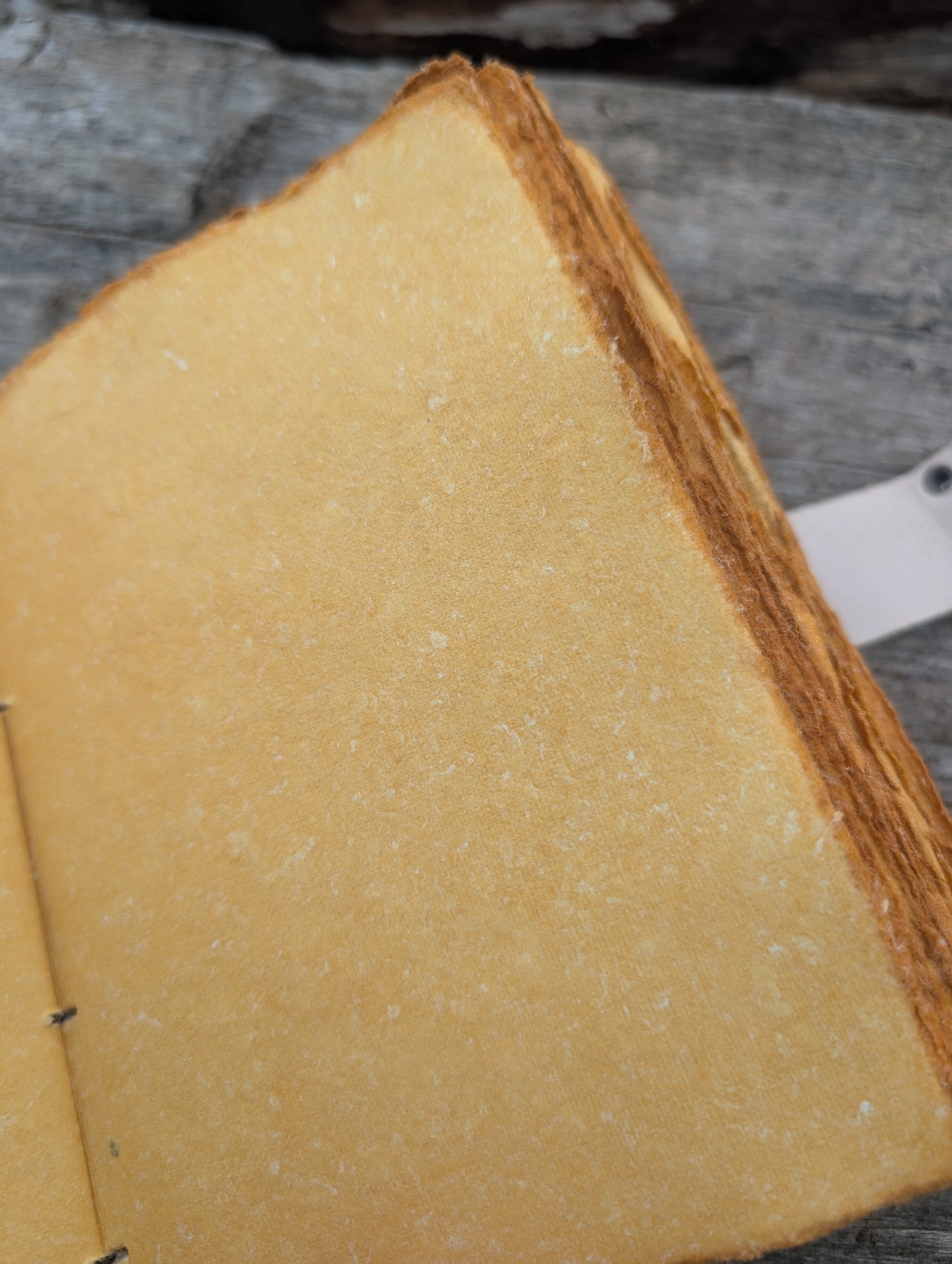 Handmade paper spellbook