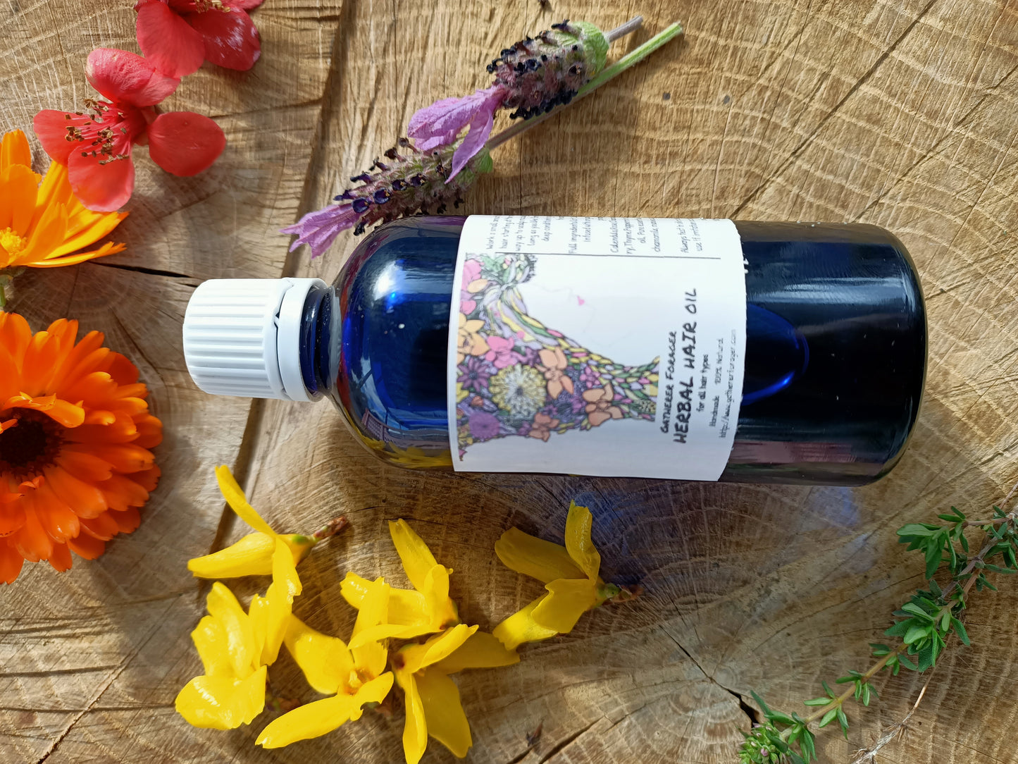 Herbal infused Hair oil