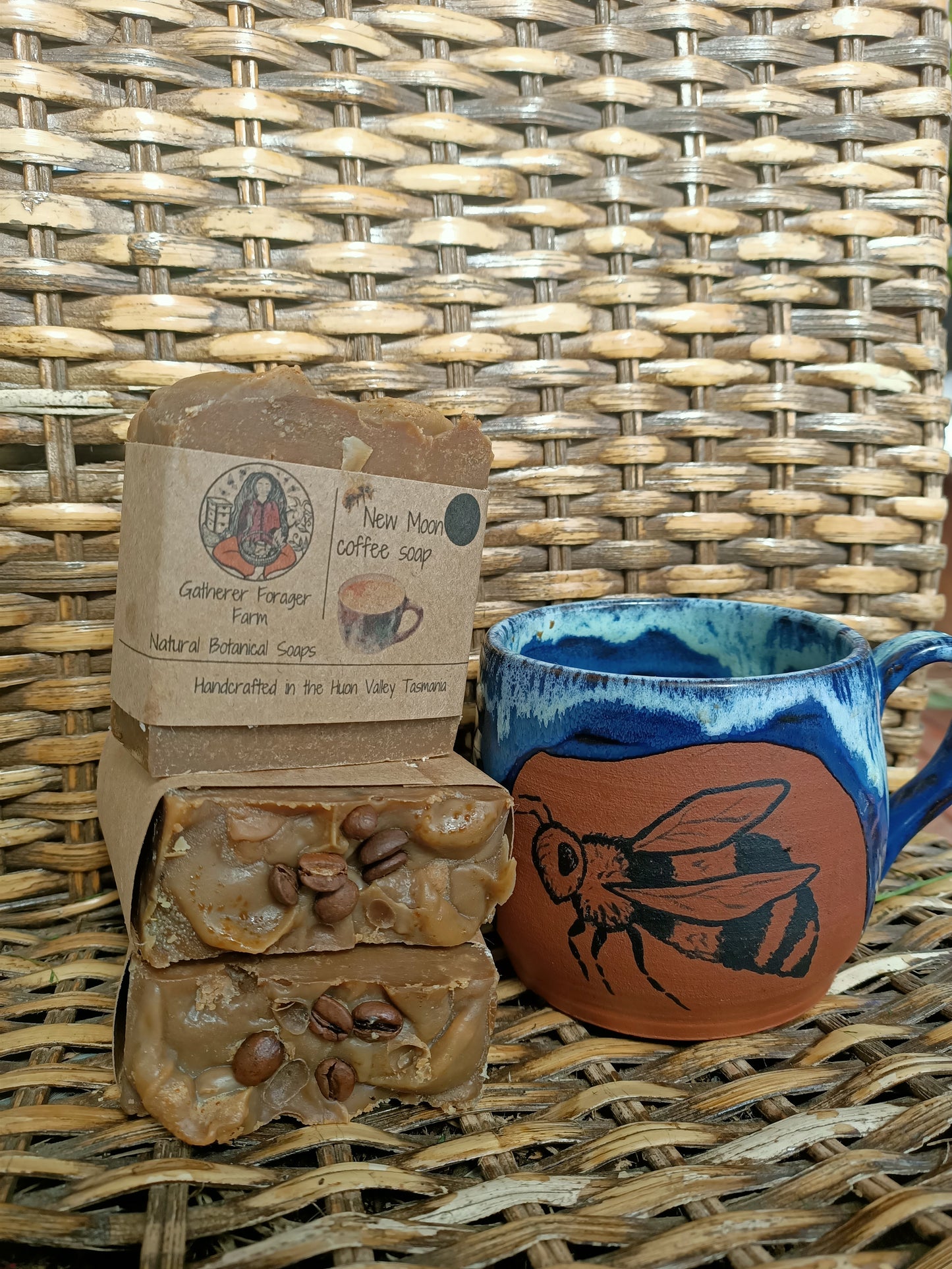 New Moon Coffee Soap