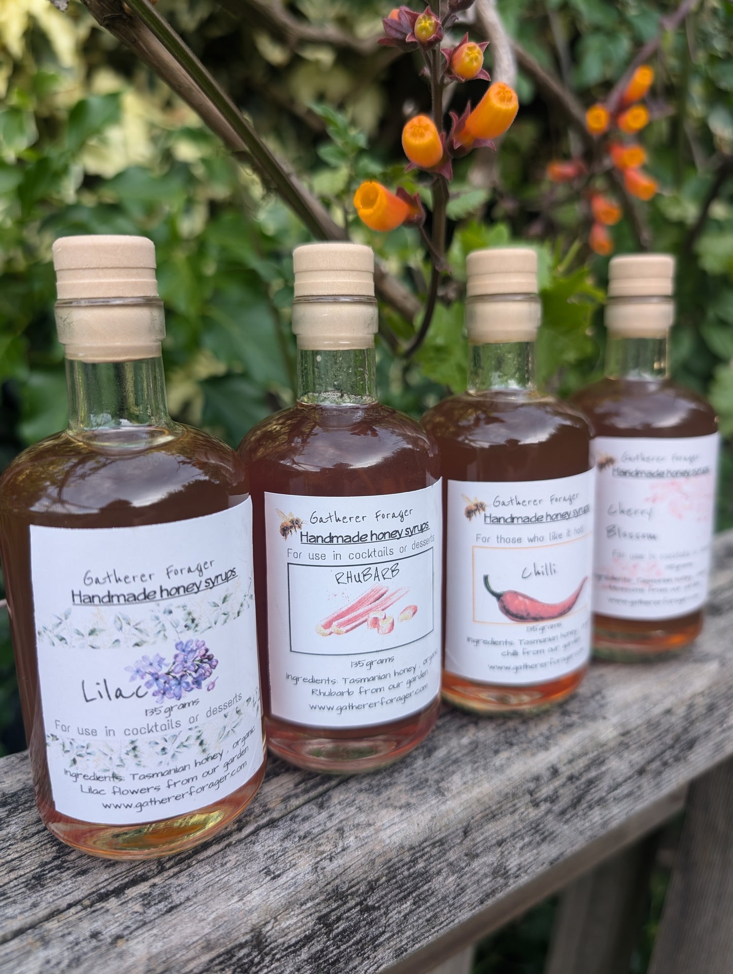 Natural cocktail syrups
