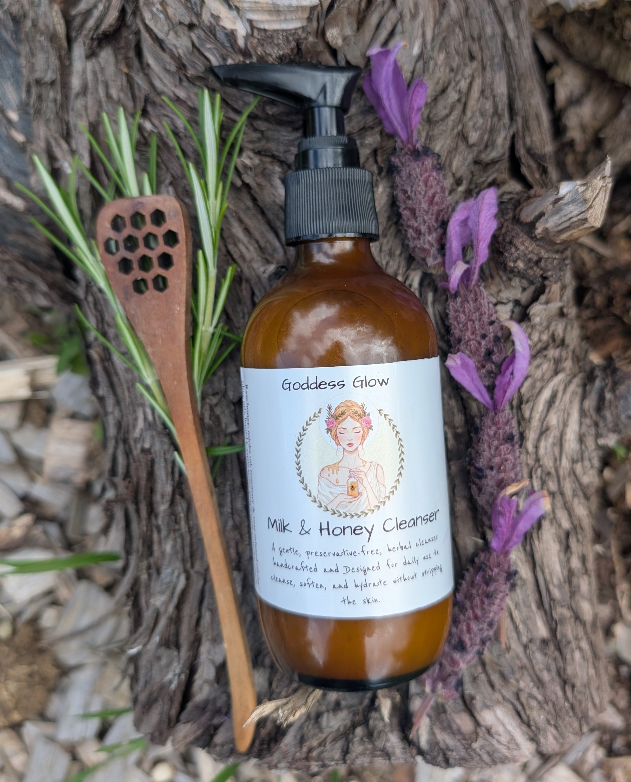 Herbal honey cleanser