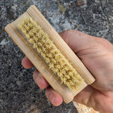 Eco friendly gardening brush
