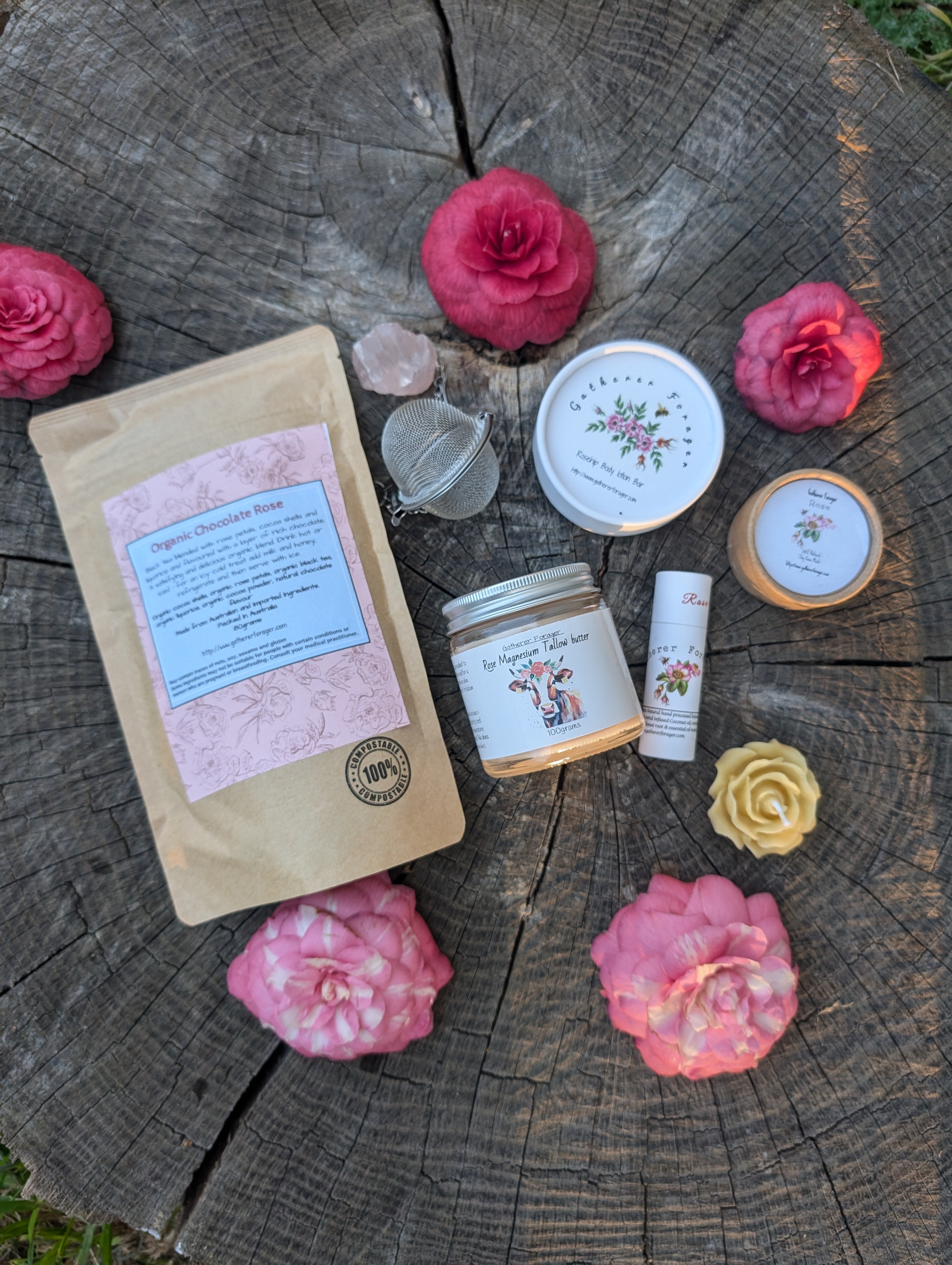 Rose gift hamper