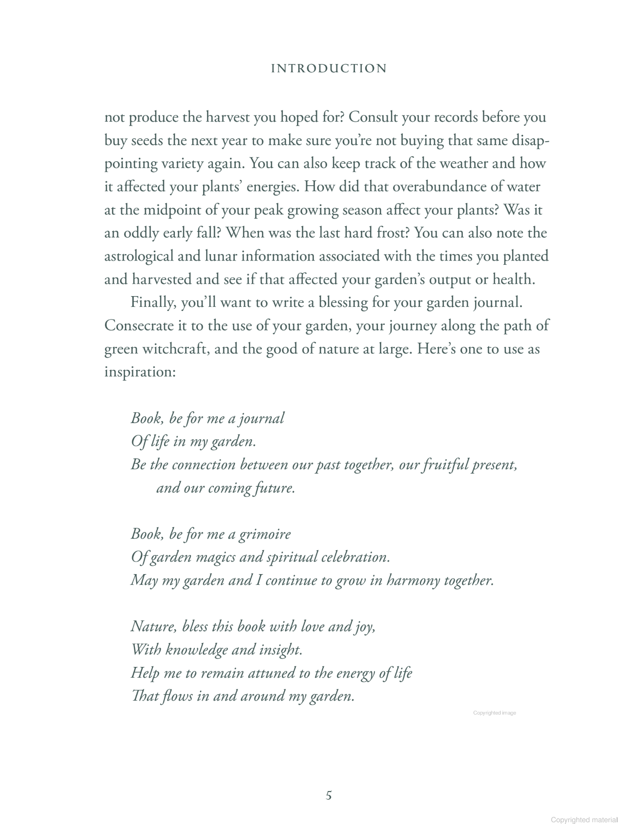 Green Witch's Garden Journal