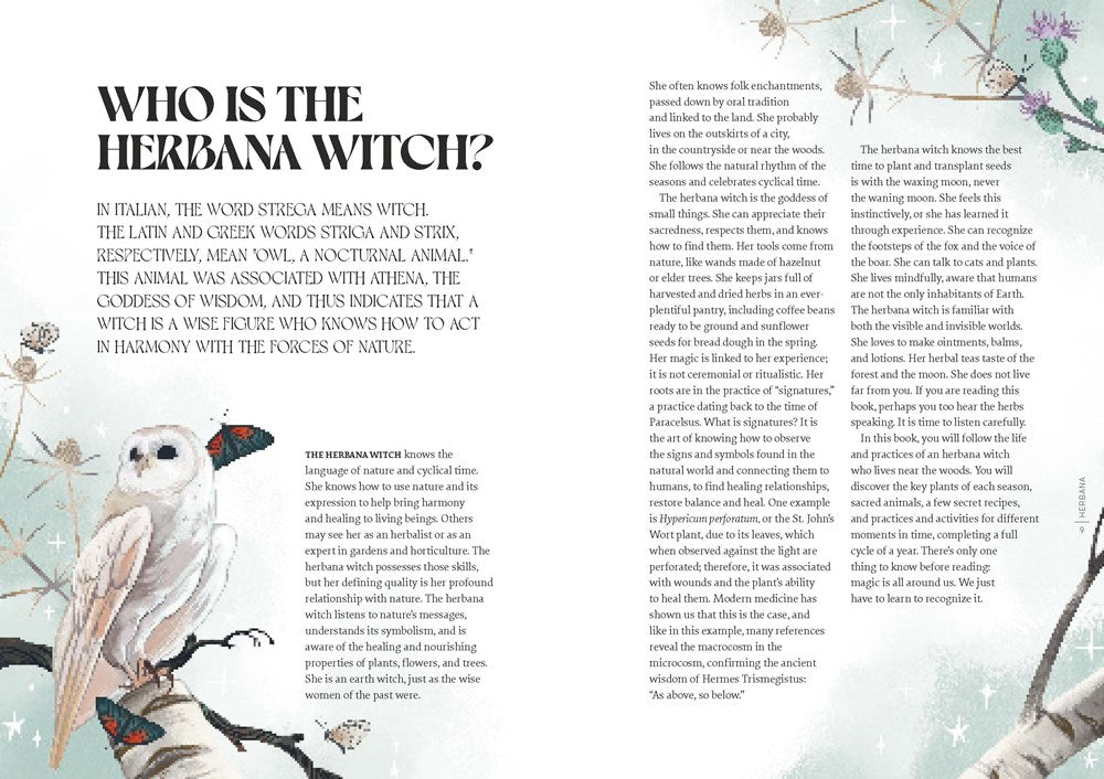 Herbana witch book