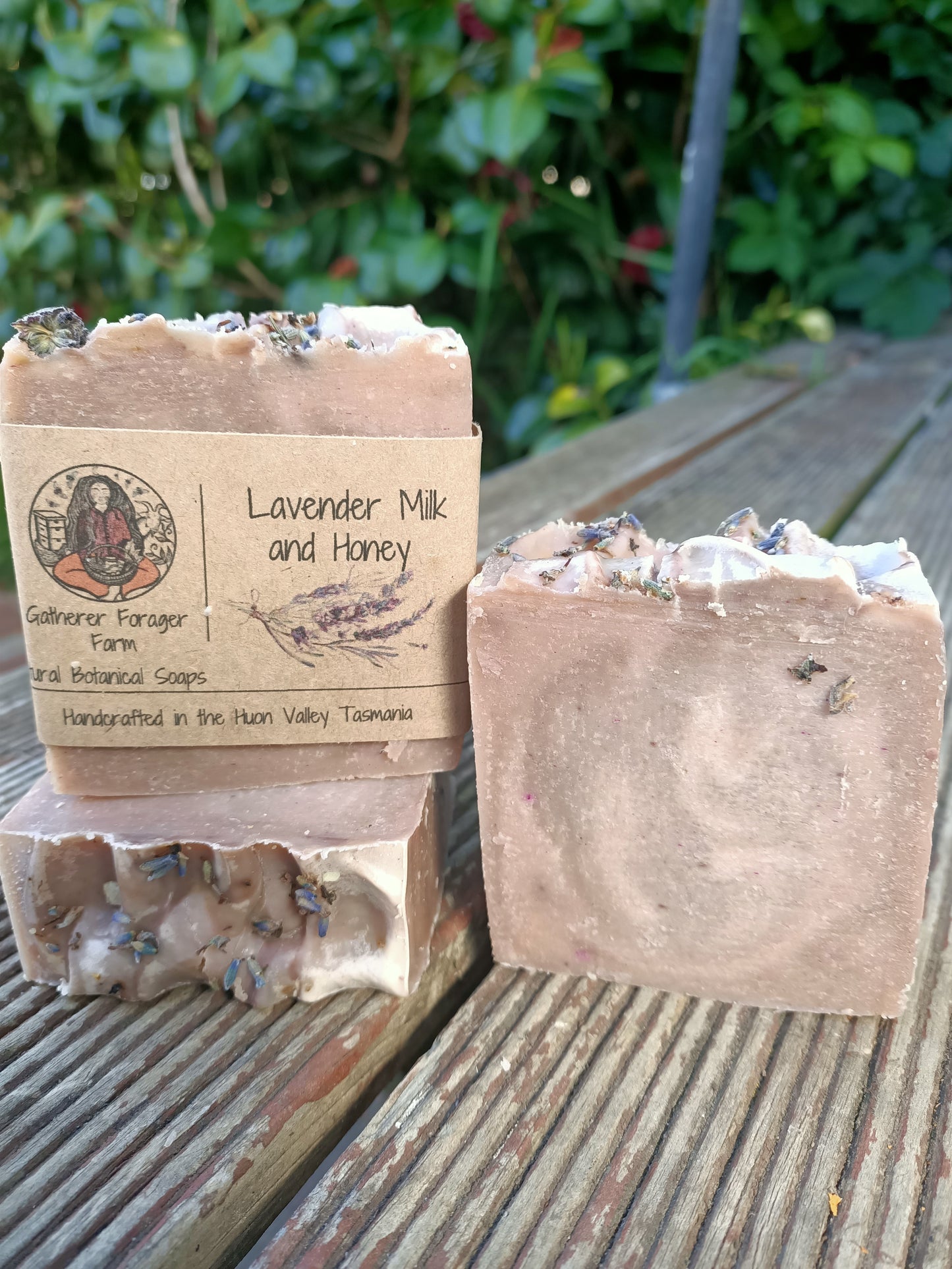 Handmade lavender soap