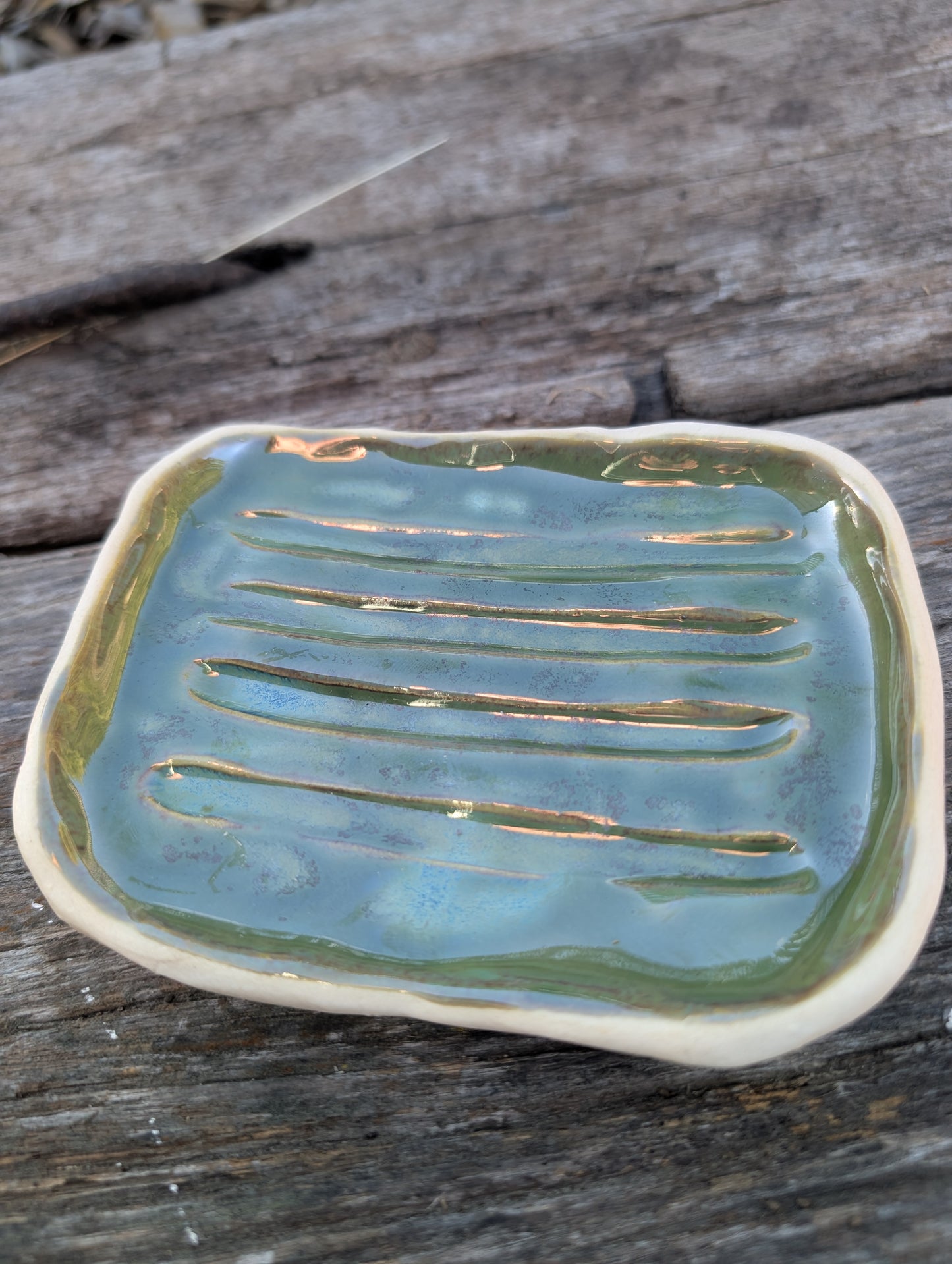 Handmade Ceramic Soap Dish - Eco-Friendly & Unique