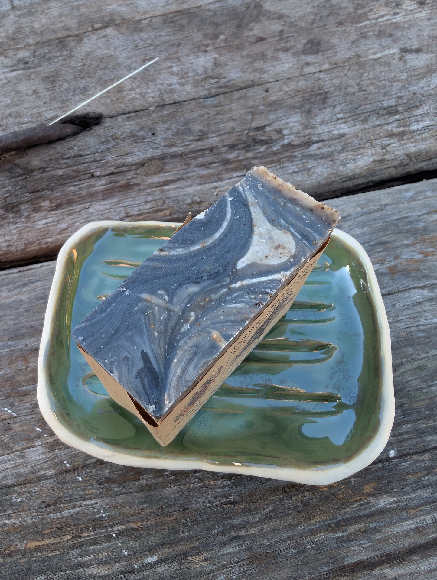 Handmade Ceramic Soap Dish - Eco-Friendly & Unique
