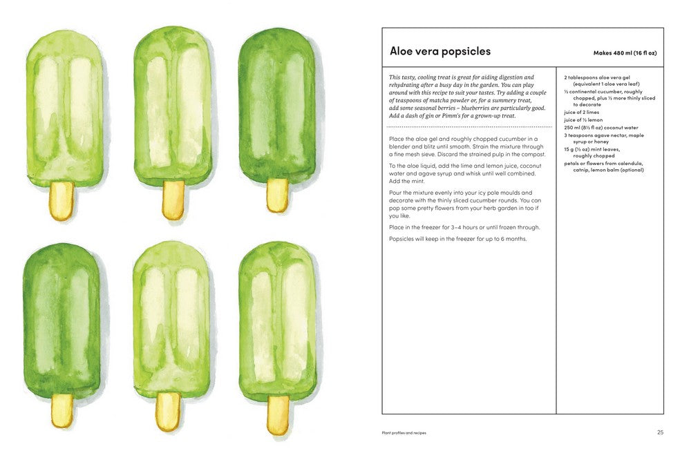 The Medicinal Garden Treat, feed and soothe straight from your garden By: Caroline Parker, Lucy Mora (Illustrator)