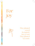 Why We Garden On the joy and wonder of growing things, even when we don't have to By: Hannah Moloney