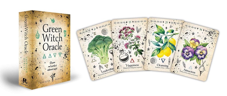 Green Witch Oracle Cards: Discover real secrets of Botanical Magick