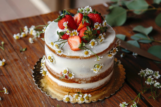 Lilac Syrup cake recipe