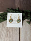 Handmade Ceramic Earrings | Turquoise |