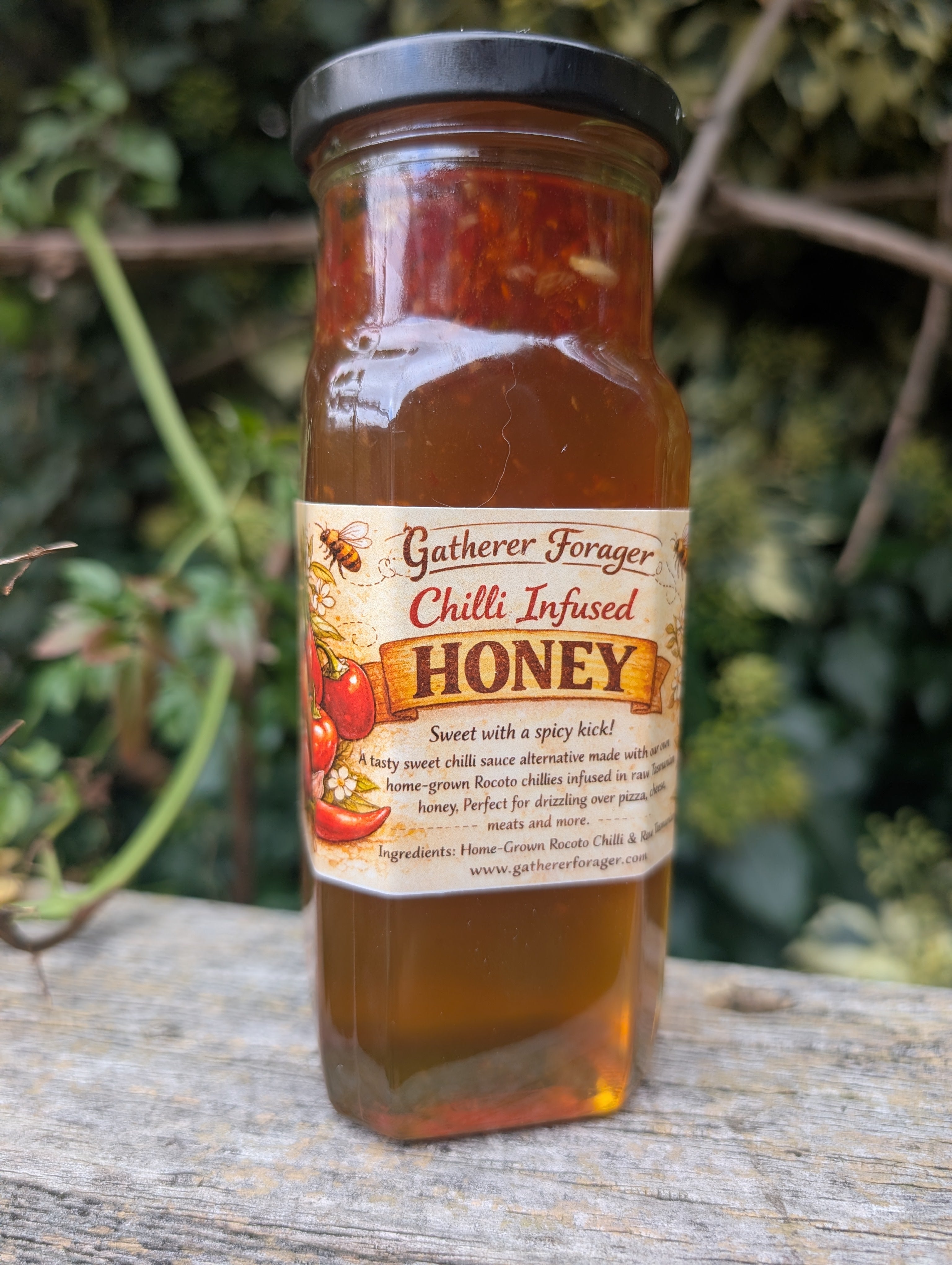 Chilli infused honey 