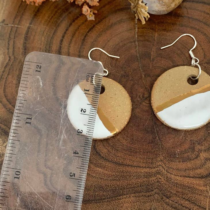 Ceramic Earrings - Dawn Secondary image