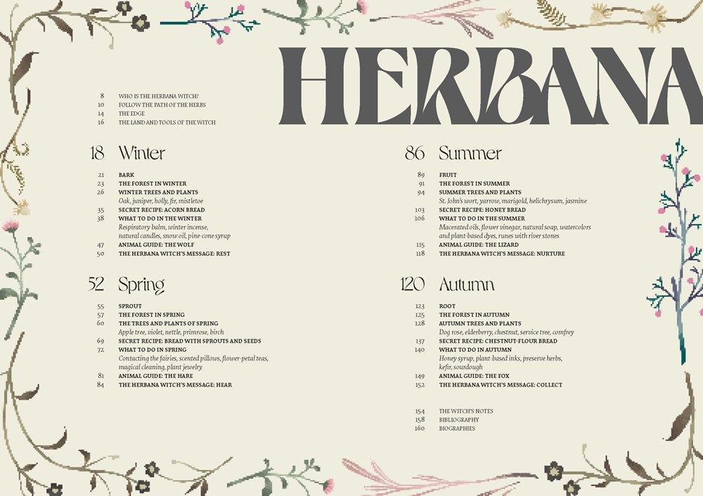Herbana Witch A Year in the Forest (Working with Herbs, Barks, Mushrooms, Roots, and Flowers) Secondary image