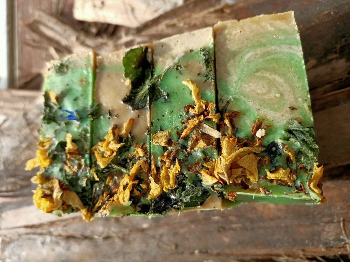 Corn Silk and honey soap