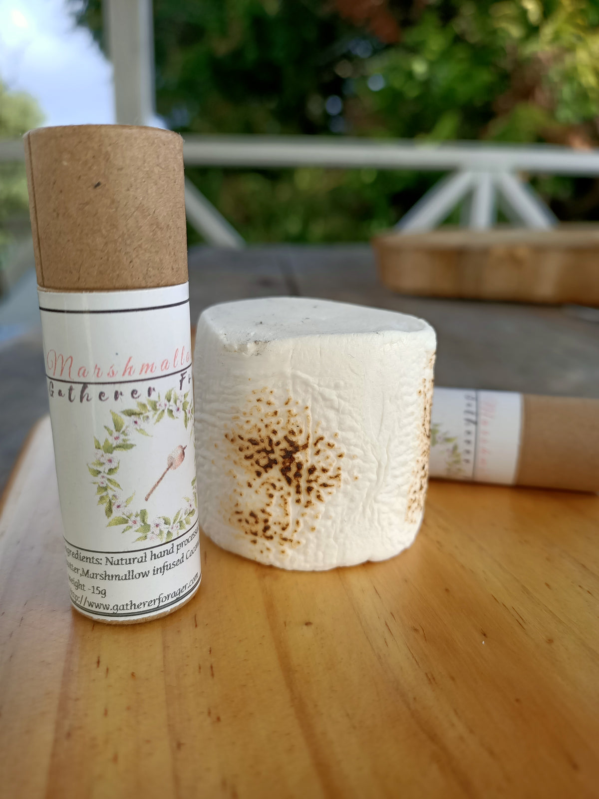 Marshmallow beeswax lip balm Main image