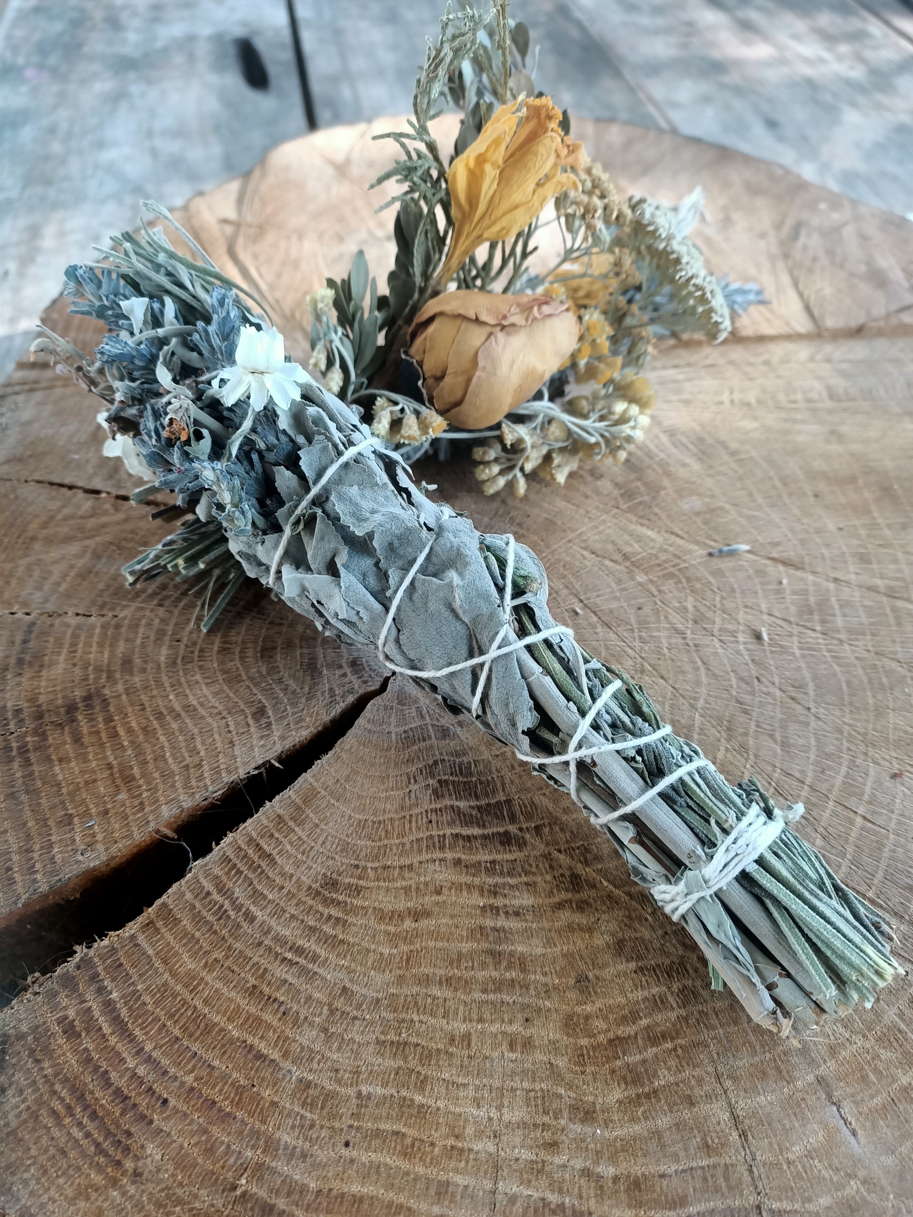 Herbal Smudge sticks - Lavender and Sage Handmade Secondary image