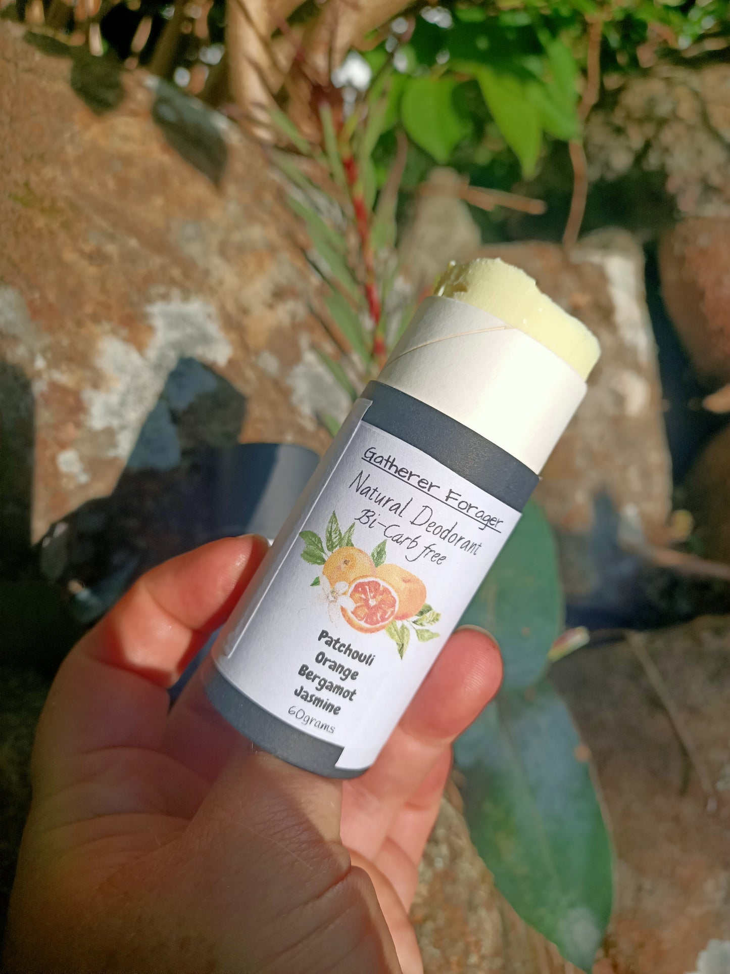 Natural Deodorant Push up tube