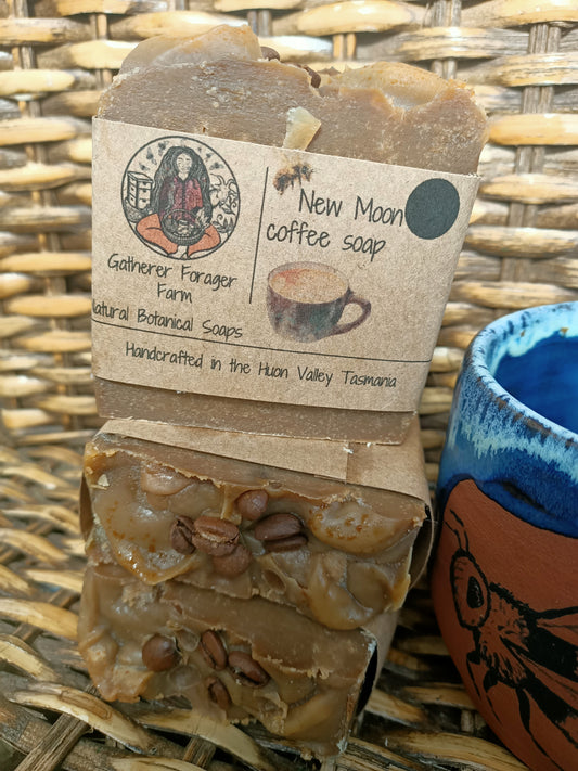 New Moon Coffee Soap