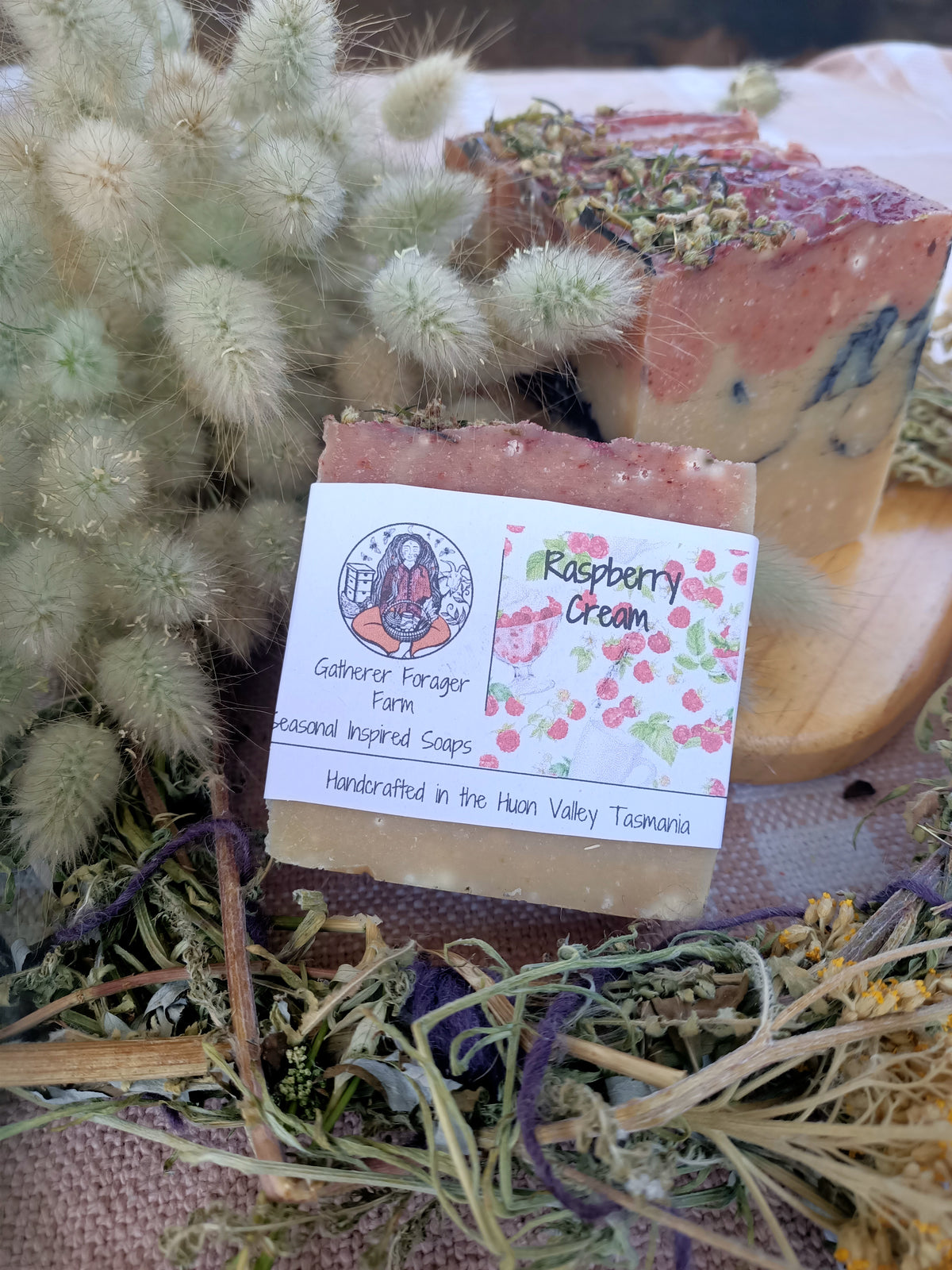 Raspberry Cream soap