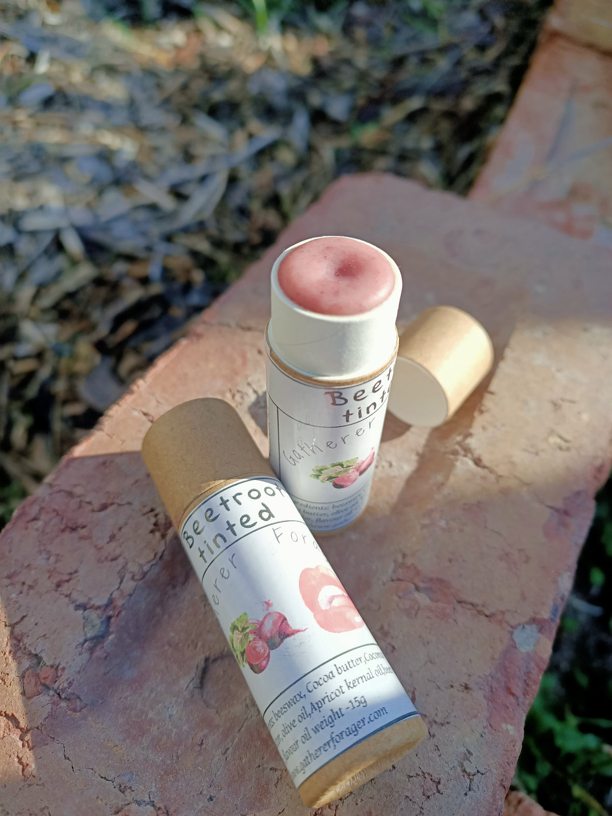 Beetroot tinted lip gloss Main image