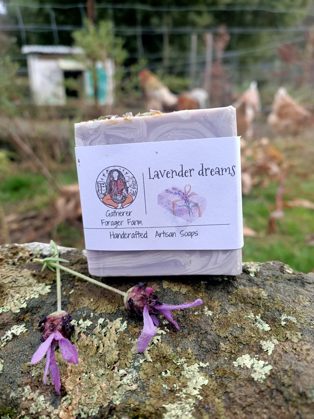 Lavender and Rosewood Soap Main image
