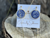 Handmade mushroom earrings Australia 
