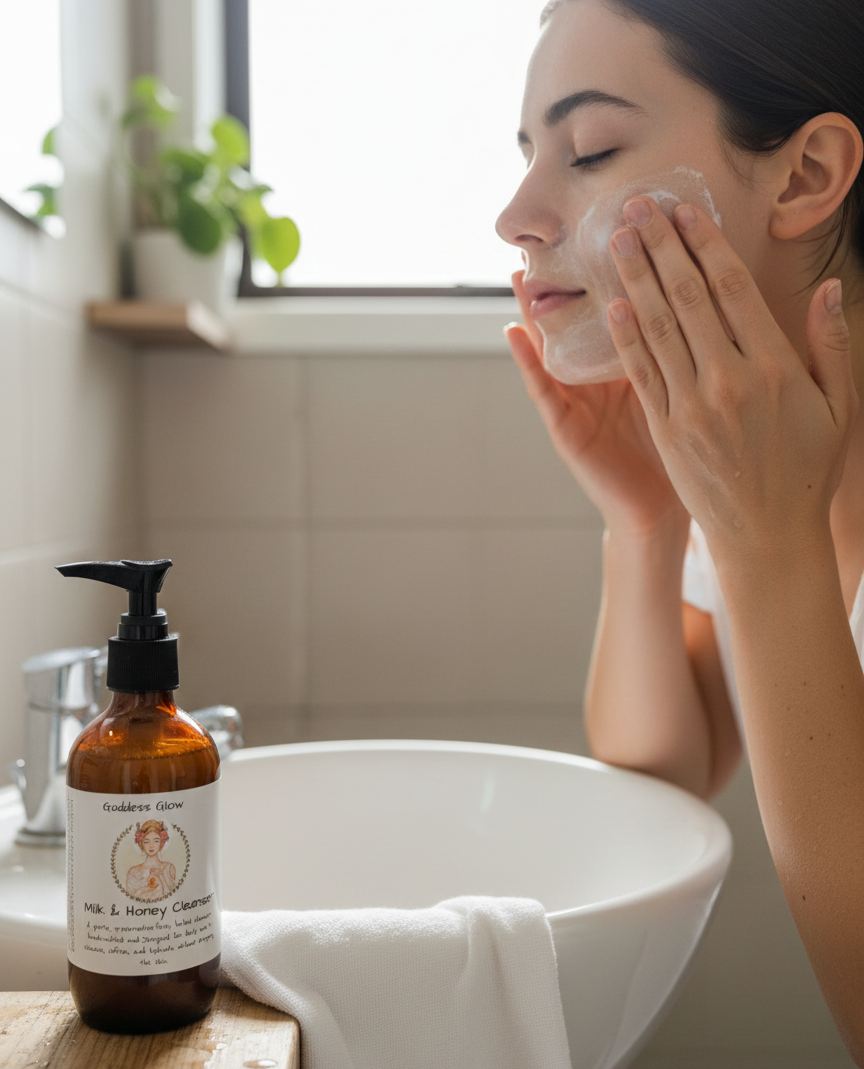 Goddess Glow Milk and Honey Cleanser Secondary image
