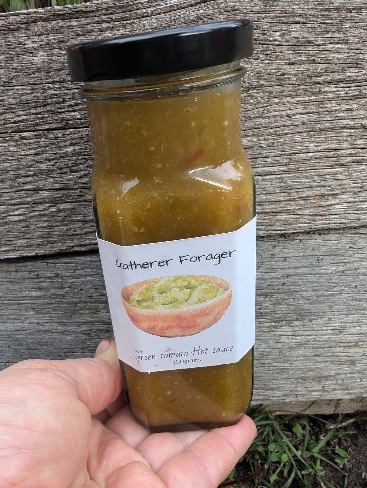Green tomato Hot sauce