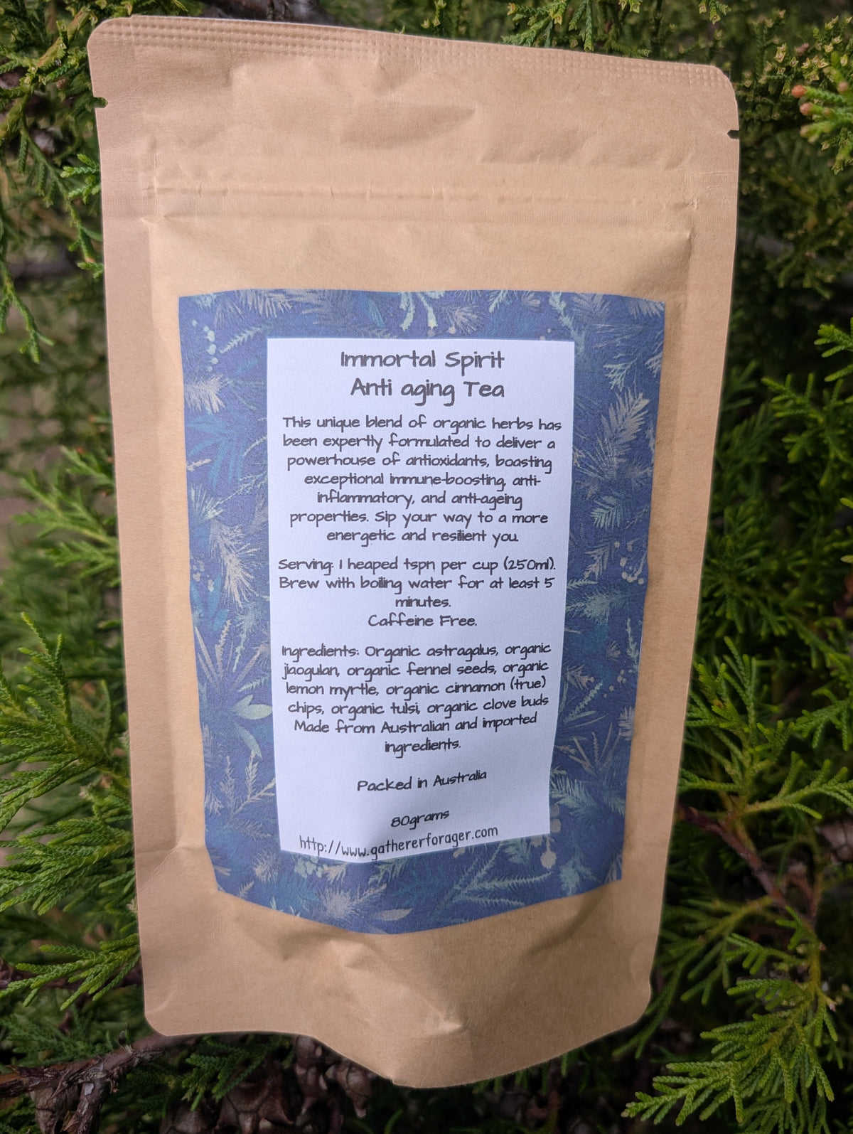 Immortal Spirit Anti aging Tea Main image