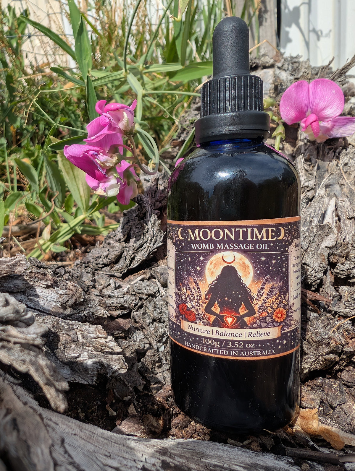 Natural mentstrual relief womb massage oil  Main image