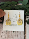 Honey Pot Porcelain Earrings | Handmade