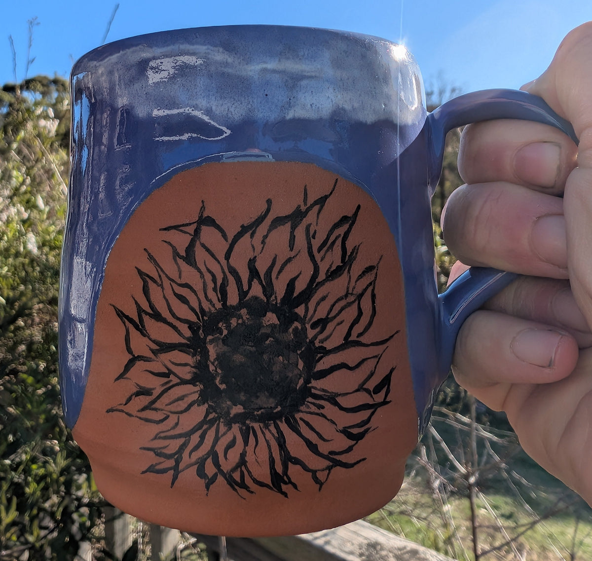 Sunflower mug