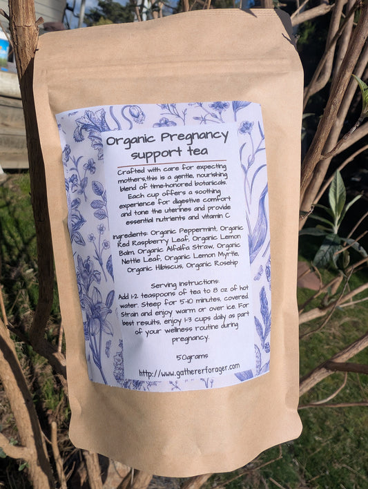 Organic pregnancy support tea