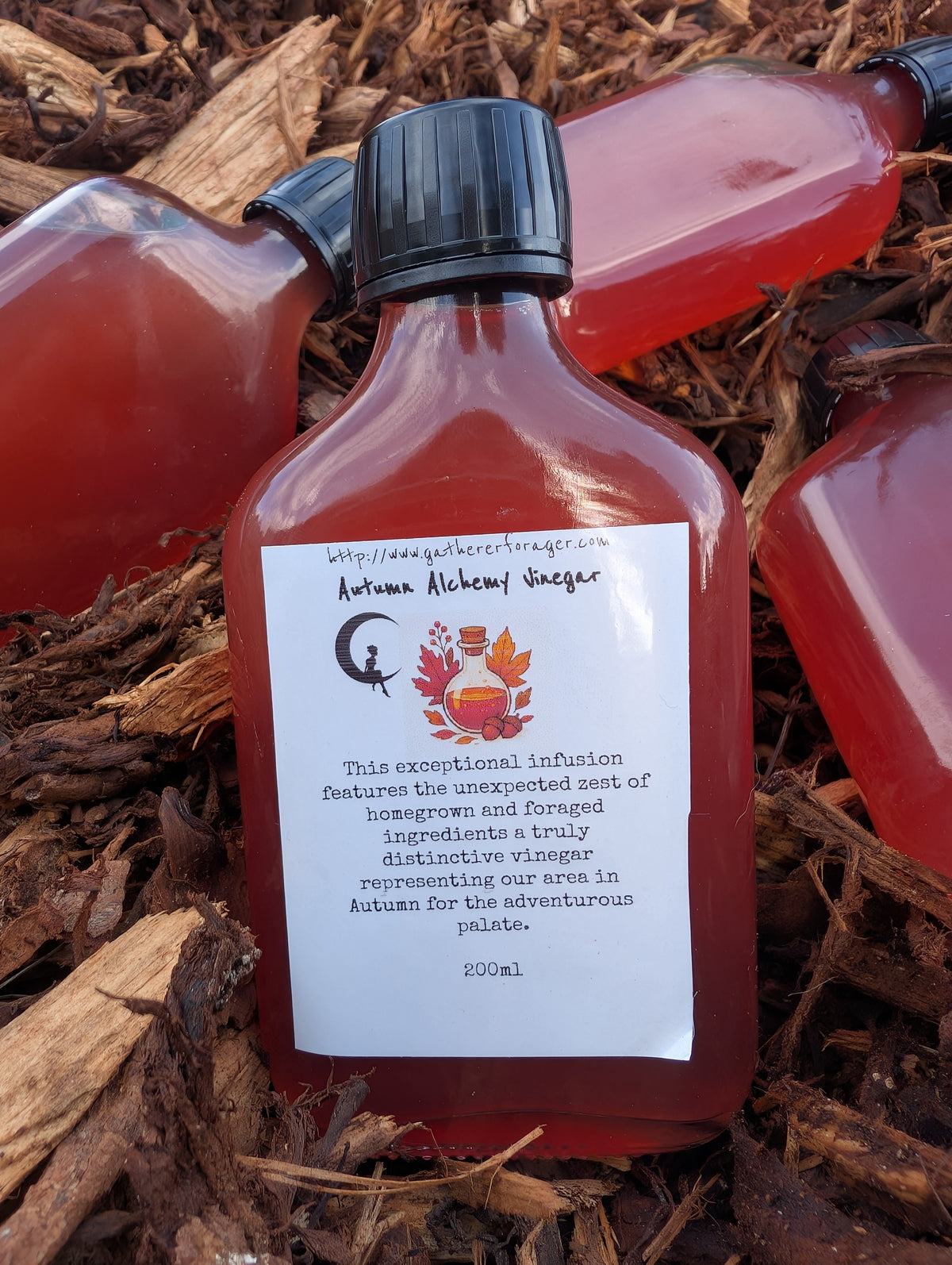 Autumn Alchemy infused vinegar