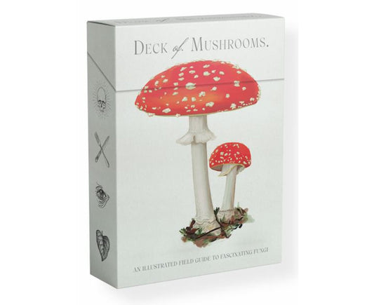 The Deck of Mushrooms An illustrated field guide to fascinating fungi By: Sapphire McMullan-Fisher, Marta Zafra (Illustrator)
