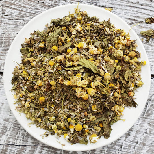 Stress less organic tea