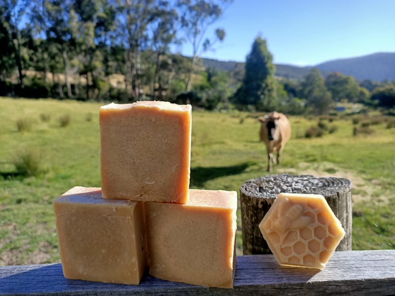 Milk and Honey soap Secondary image