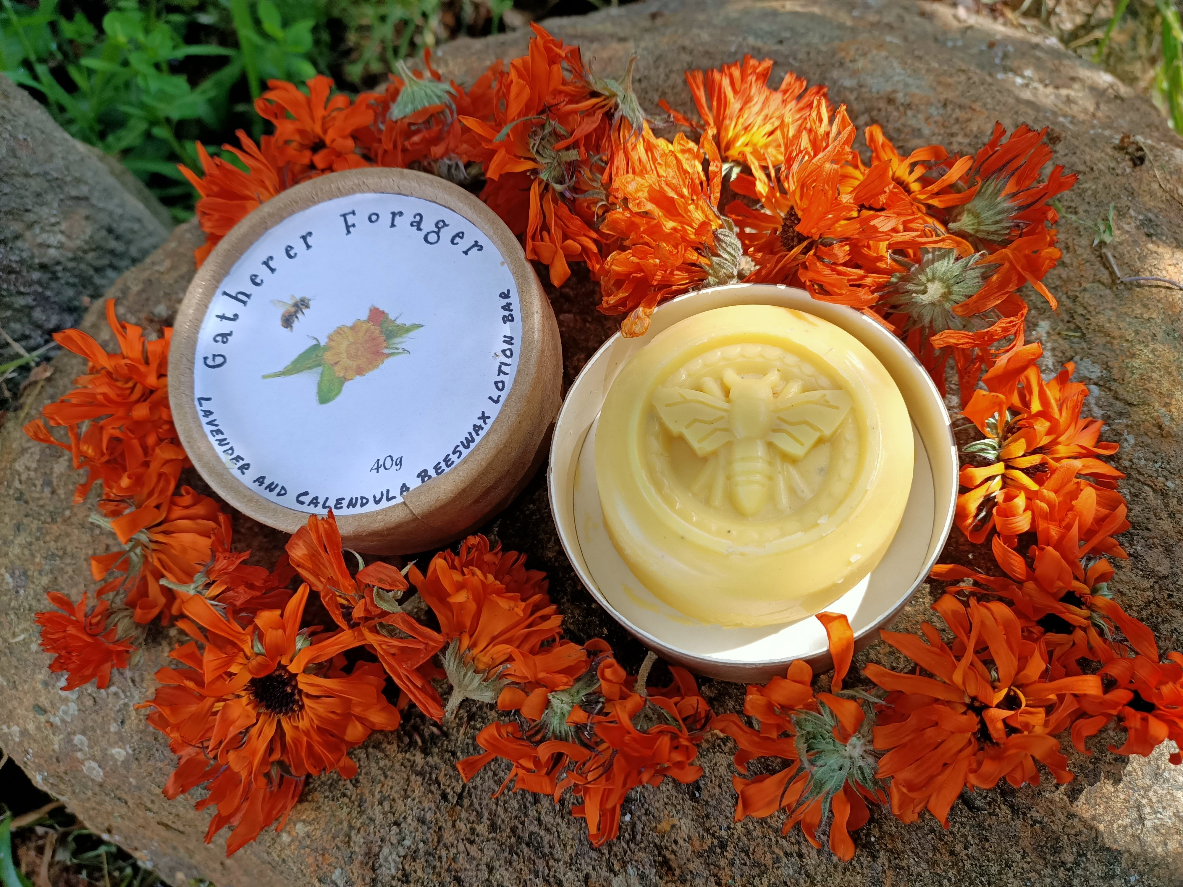Calendula and Lavender lotion bar Secondary image