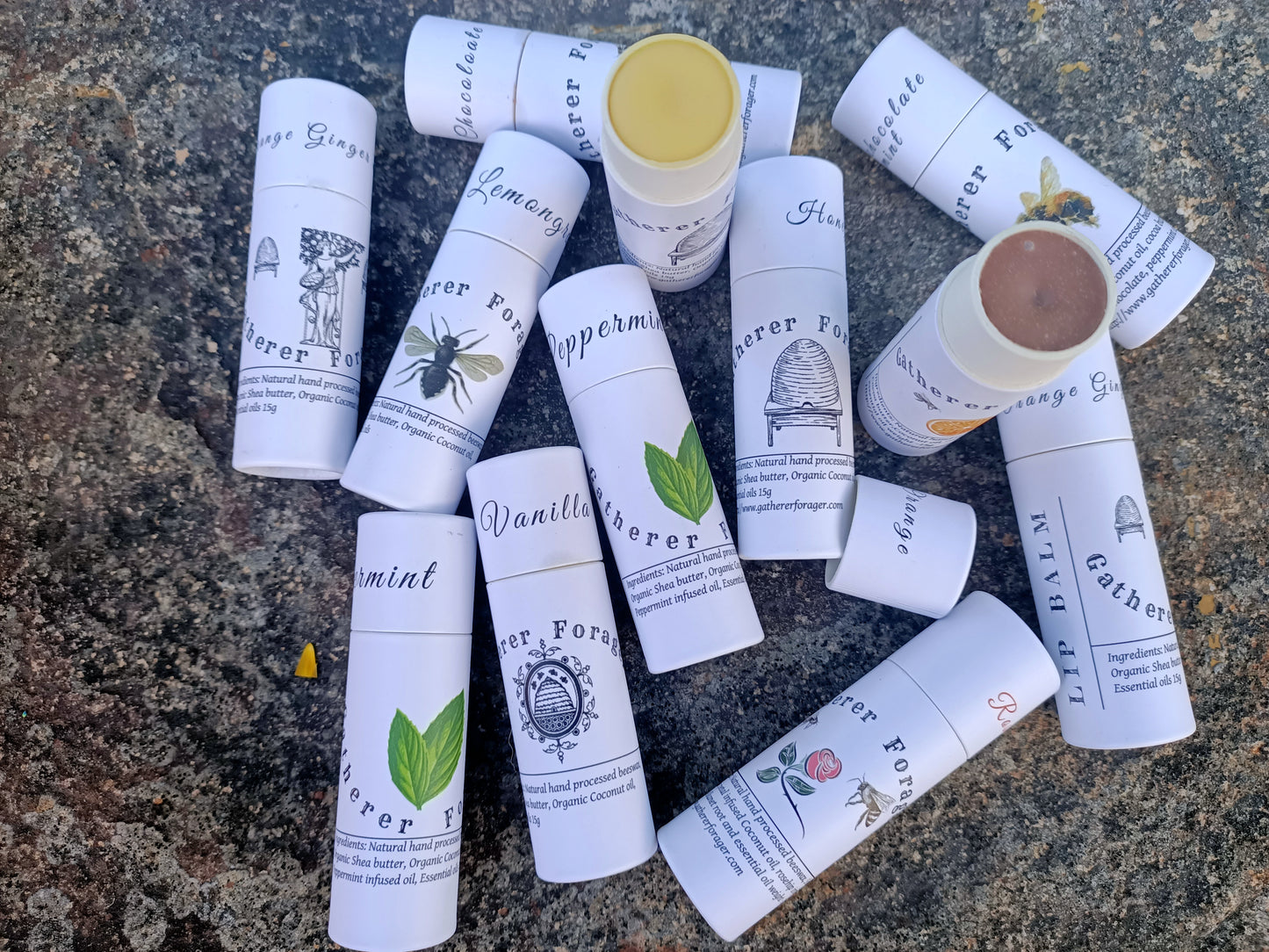 Zero waste beeswax lipbalm 