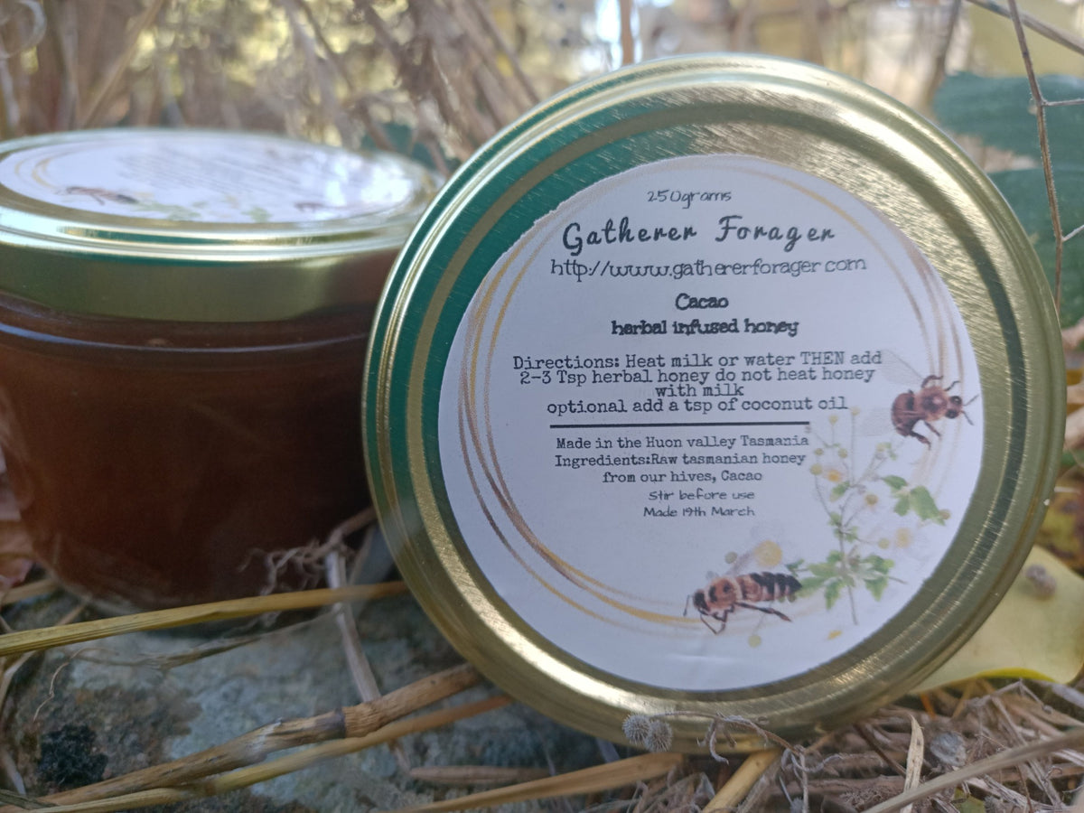 Cacao infused honey  Main image